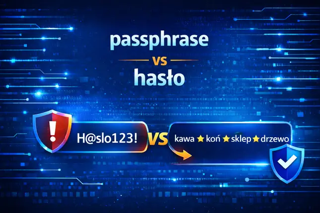 Passphrase vs hasło